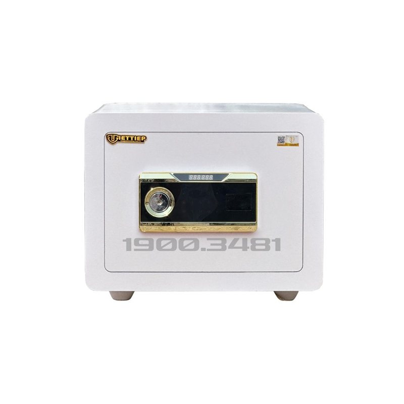 Két sắt VSC38 SU màu trắng khóa mật khẩu cảm ứng