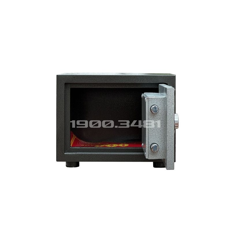 Két sắt mini KE28 A khóa cơ mở cửa, lòng két một khoang